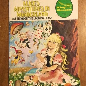 Vtg #18 Alice in Wonderland King Classics. 1978.